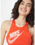 Nike Sportswear Top roșu orange / alb - Pled.ro