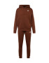 Nike Sportswear Trening 'CLUB FLEECE' castaniu / alb - Pled.ro