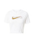 Nike Sportswear Tricou auriu / alb - Pled.ro