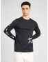 Nike Sportswear Tricou 'BIG SWOOSH' negru / alb - Pled.ro