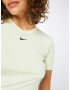 Nike Sportswear Tricou 'Essential' verde pastel / negru - Pled.ro