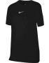 Nike Sportswear Tricou negru / alb - Pled.ro