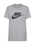 Nike Sportswear Tricou 'Futura' gri amestecat / negru - Pled.ro