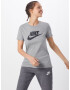 Nike Sportswear Tricou 'Futura' gri amestecat / negru - Pled.ro