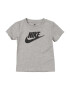 Nike Sportswear Tricou 'FUTURA' gri amestecat / negru - Pled.ro