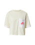 Nike Sportswear Tricou galben pastel / roși aprins / alb - Pled.ro