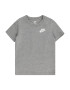 Nike Sportswear Tricou gri amestecat / alb - Pled.ro