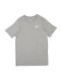 Nike Sportswear Tricou gri deschis / alb - Pled.ro