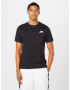 Nike Sportswear Tricou negru / alb - Pled.ro