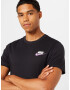 Nike Sportswear Tricou negru / alb - Pled.ro