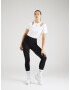 Nike Sportswear Tricou negru / alb - Pled.ro