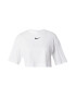 Nike Sportswear Tricou negru / alb - Pled.ro