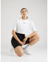 Nike Sportswear Tricou negru / alb - Pled.ro