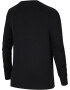 Nike Sportswear Tricou negru / alb - Pled.ro