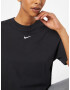 Nike Sportswear Tricou 'Essential' negru / alb - Pled.ro