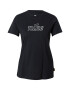 Nike Sportswear Tricou negru / alb - Pled.ro