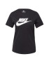 Nike Sportswear Tricou 'Essential' negru / alb - Pled.ro