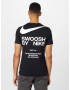 Nike Sportswear Tricou negru / alb - Pled.ro