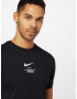 Nike Sportswear Tricou negru / alb - Pled.ro