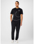 Nike Sportswear Tricou negru / alb - Pled.ro