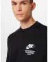 Nike Sportswear Tricou funcțional negru / alb - Pled.ro