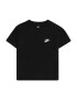 Nike Sportswear Tricou negru / alb - Pled.ro