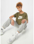 Nike Sportswear Tricou oliv / alb - Pled.ro