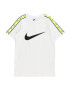 Nike Sportswear Tricou 'REPEAT' galben neon / negru / alb - Pled.ro