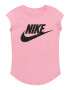 Nike Sportswear Tricou roz / negru - Pled.ro