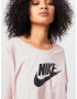 Nike Sportswear Tricou funcțional roz / negru - Pled.ro