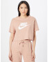 Nike Sportswear Tricou roz pastel / alb - Pled.ro