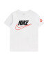 Nike Sportswear Tricou 'STATIC FUTURA' roșu deschis / negru / alb - Pled.ro