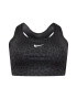 NIKE Sutien sport gri metalic / gri închis / alb - Pled.ro