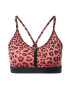 NIKE Sutien sport 'INDY' corai / roz / negru - Pled.ro