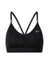 NIKE Sutien sport 'Indy' negru / alb - Pled.ro