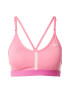 NIKE Sutien sport 'Indy' roz deschis / alb - Pled.ro