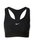 NIKE Sutien sport negru / alb - Pled.ro