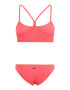 Nike Swim Costum de baie sport corai / negru - Pled.ro