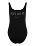 Nike Swim Costum de baie sport gri / negru - Pled.ro