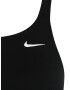 Nike Swim Costum de baie sport negru / alb - Pled.ro