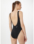 Nike Swim Costum de baie sport negru / alb - Pled.ro