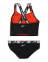 Nike Swim Modă de plajă sport roșu / negru / alb - Pled.ro