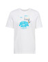 NIKE Tricou albastru aqua / gri / alb - Pled.ro