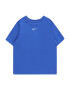 NIKE Tricou funcțional albastru / alb - Pled.ro