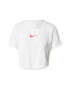 NIKE Tricou funcțional albastru deschis / portocaliu / alb - Pled.ro