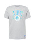 NIKE Tricou funcțional azur / gri deschis / alb - Pled.ro