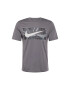 NIKE Tricou funcțional gri metalic / gri fumuriu / gri închis / alb - Pled.ro