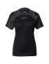 NIKE Tricou funcțional gri închis / negru / alb - Pled.ro