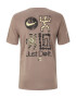 NIKE Tricou funcțional maro mokka / galben pastel / negru - Pled.ro