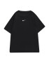 NIKE Tricou funcțional negru / alb - Pled.ro